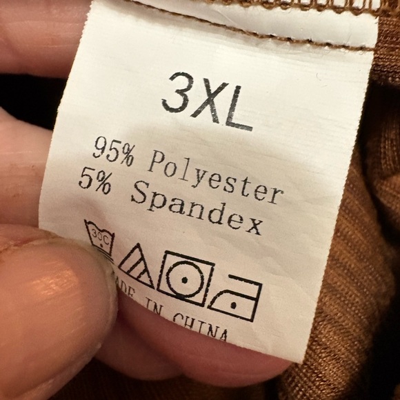 Brown Slacks 3X/18-20 - Picture 4 of 4